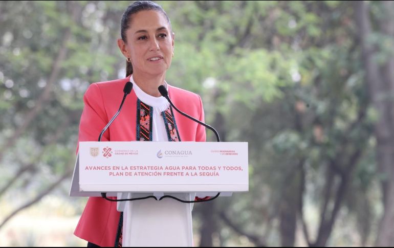 Claudia Sheinbaum dijo que de seguir así habrá 'una mujer presidenta'. ESPECIAL