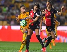 Las rojinegras cayeron 2-0 ante las Tigres en el partido de vuelta. IMAGO7/Andrea Jiménez