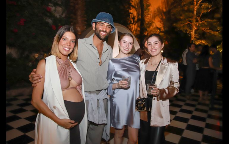 Alice Carpentier, Mau Poil, Andrea Herlom y Marisa Hernández. GENTE BIEN JALISCO/ Tony Martínez