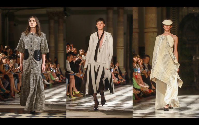 Paulina Luna en Mercedes-Benz Fashion Week México. GENTE BIEN JALISCO/ Tony Martínez