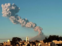 De acuerdo a la Coordinación Nacional de Protección Civil (CNPC), los efectos de la salud del Popocatépetl son serias y no deben subestimarse. AFP / ARCHIVO