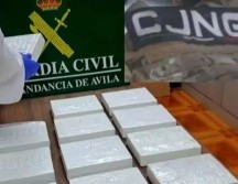 Fueron asegurados 12 paquetes de un kilo cada uno de cocaína 'pura'. ESPECIAL