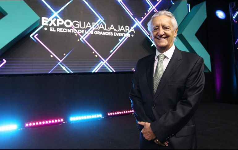 Luis Isaías Salazar Ramírez rindió protesta como nuevo presidente del Comité Técnico de Expo Guadalajara. EL INFORMADOR/ ALONSO CAMACHO