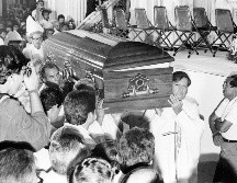 Misa de Cuerpo Presente del Cardenal Juan Jesús Posadas Ocampo, el 26 de mayo de 1993. EL INFORMADOR/ ARCHIVO