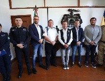 El presidente ejecutivo José Riesta y Pablo Lemus, gobernador de Guadalajara, se reunieron el día de hoy para establecer estrategias en el próximo Apertura 2023. TWITTER / Atlas