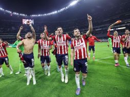 Chivas cada vez está más cerca de lograr su título de liga número 13. ESPECIAL/Chivas