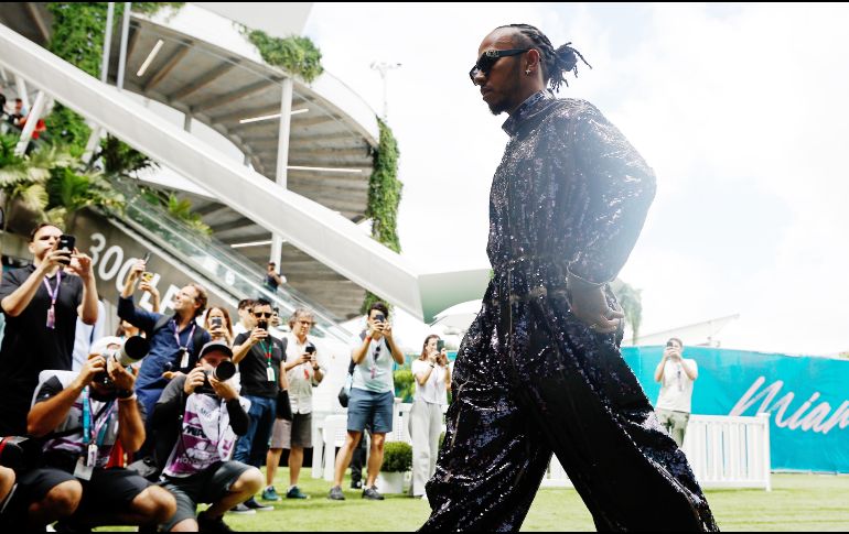 Lewis Hamilton, siete veces campeón del mundo, salió al paso de las informaciones que lo vinculan con Ferrari. AFP / ARCHIVO