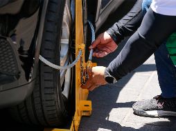 Los inmovilizadores tienen como propósito mejorar la vialidad del Centro Histórico. EL INFORMADOR/ C. Zepeda