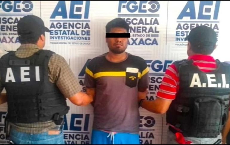 Agentes de la Fiscalía detuvieron al presunto homicida. SUN
