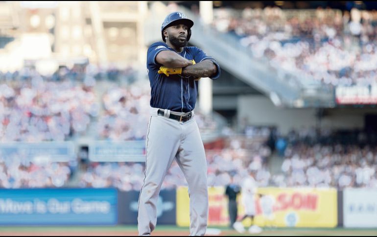 Arozarena tiene porcentaje de bateo de .311 esta temporada, el tercero mejor en la Liga Americana. AFP