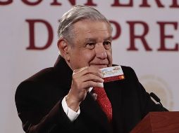 López Obrador ya recibe la pensión para adultos mayores que fue creada en su gobierno, el cual inició el 1 de diciembre de 2018. SUN / ARCHIVO