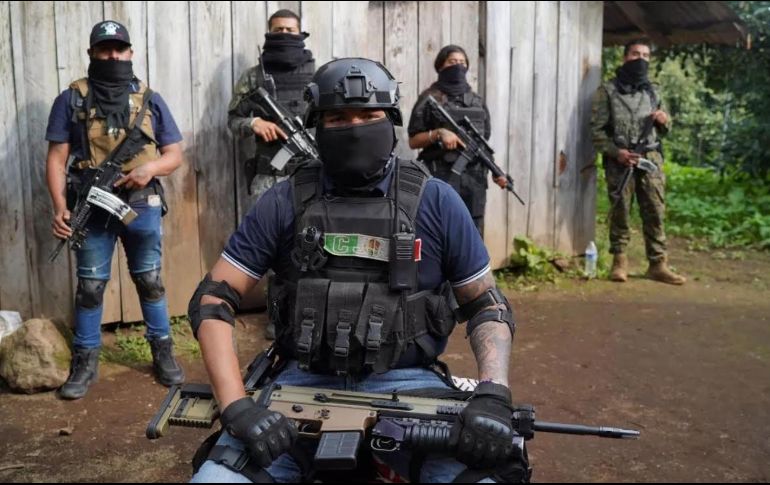 Presuntos integrantes del Cártel de Sinaloa y del CNG pelean el territorio. ESPECIAL