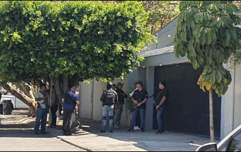 El cateo se llevó a cabo en Johannes Brahms y Héctor Berlios en la colonia Estancia. EL INFORMADOR/R. Bobadilla