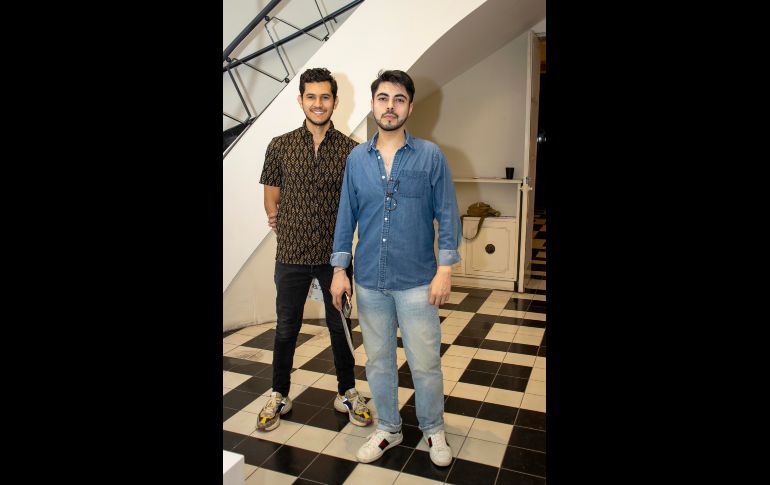 Miguel Flores y Cesar Mendoza. GENTE BIEN JALISCO/ Christian Pérez