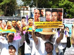 La desaparición de los siete jóvenes ha desatado una serie de manifestaciones en Jalisco. EL INFORMADOR/A. Camacho