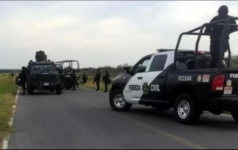 El enfrentamiento se registró en la carretera federal a Nuevo Laredo. ESPECIAL
