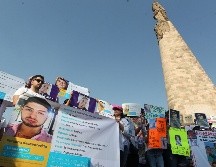 En Guadalajara ha habido al menos tres manifestaciones en la última semana por los siete jóvenes desaparecidos en Zapopan. EL INFORMADOR/ A. Camacho
