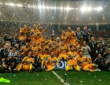 Pese a no haber jugado ni un solo minuto, el canterano de Tigres ya sabe lo que es ser campeón. EL INFORMADOR/C. Zepeda.