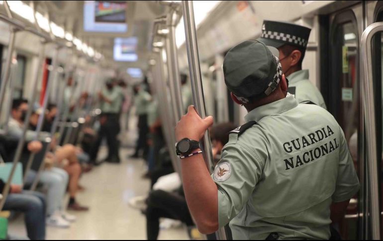 Los elementos de la corporación están desplegados en las 12 líneas del Metro. SUN / ARCHIVO