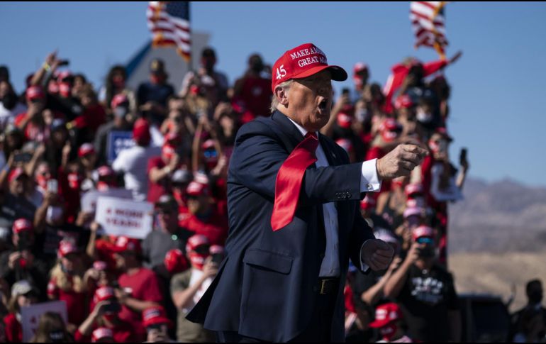 Donald Trump buscará la presidencia este 2024, y ya inició con una serie de propuestas que recuerdan a su primera campaña. AP/ARCHIVO