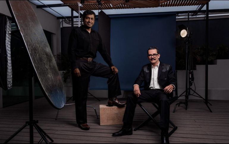 Tenoch Huerta y Manolo Caro. ESPECIAL/ Netflix