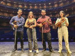 (De izquierda a derecha) Jorge Velásquez (verano), Fabiola Galvis (otoño), Pablo Stredel (invierno) y Paola Nava (primavera). EL INFORMADOR/ A. Navarro