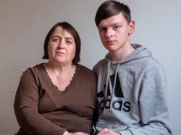 Sasha, el hijo de Tetyana Kraynyuk, fue uno de los 13 estudiantes que fueron secuestrados por las fuerzas rusas en septiembre pasado de una escuela en Ucrania.