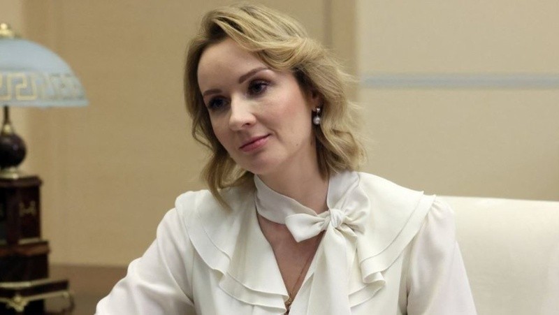 La consejera del gobierno ruso para los derechos del niño, Maria Lvova-Belova, fue acusada por la CPI de la deportación ilegal de niños ucranianos a Rusia. REUTERS