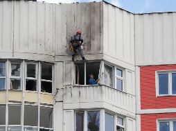 El líder checheno, Ramzán Kadírov, solicita dureza en la respuesta rusa e incluso la imposición de la ley marcial en Rusia, pues considera que fue un ''ataque terrorista'' por parte de Ucrania y propone barrer toda esta célula ''terrorista''. EFE / M. Shipenkov