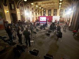 La mañana de hoy miércoles, Cepropie no realizó la transmisión como habitualmente lo hace, luego de que ayer martes se denunció la interrupción de la conferencia matutina. AP / ARCHIVO