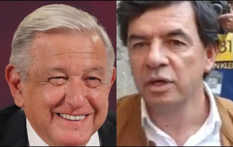 AMLO, Presidente de México y Jesús Ramírez, Coordinador General de Comunicación Social. ESPECIAL/TWITTER