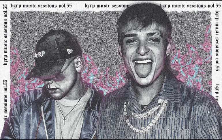 Bizarrap y Peso Pluma lanzaron su esperada “Music Sessions #55” en YouTube y Spotify. CORTESÍA/ Sony