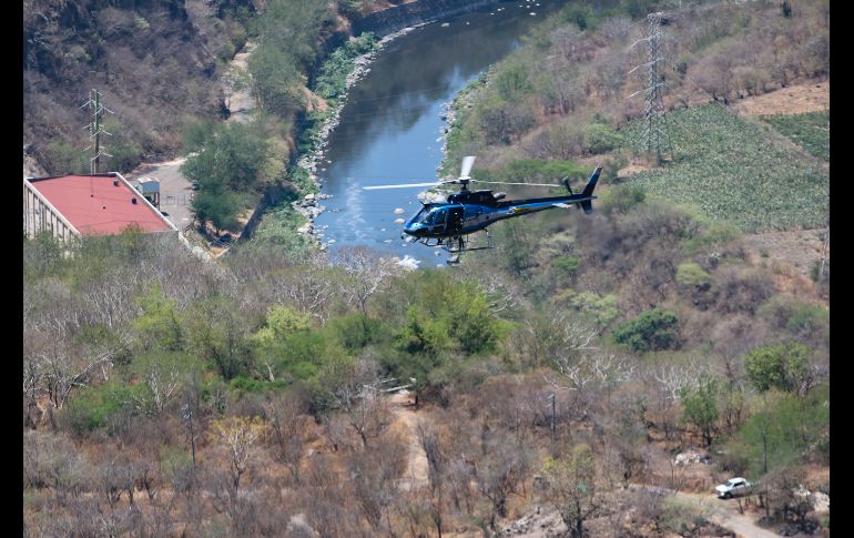 Operativo de recate de restos humanos en la zona de Mirador Escondido, en Zapopan. EL INFORMADOR/ A. NAVARRO