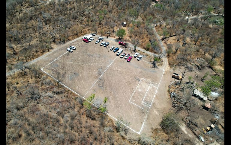 Operativo de recate de restos humanos en la zona de Mirador Escondido, en Zapopan. EL INFORMADOR/ A. NAVARRO