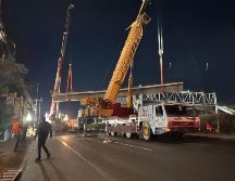 El puente peatonal “Las Pintas” será reconstruido por la SICT debido a los daños que presenta. ESPECIAL/SICT Jalisco