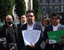 Las cuatro acciones de inconstitucionalidad incluyen las firmas de los senadores del Bloque de Contención. ESPECIAL