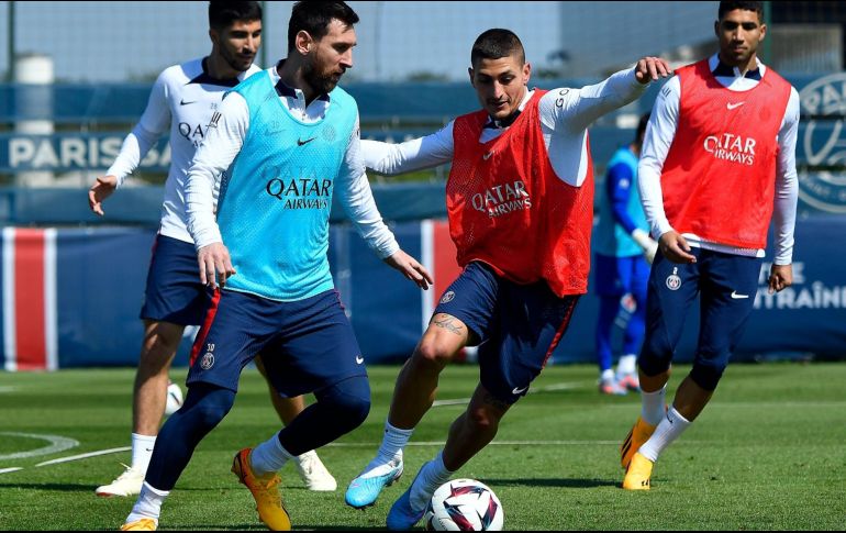 Lionel Messi se encuentra viviendo sus últimas horas con el equipo del PSG. Twitter/@PSG_inside