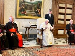 Obispos mexicanos recibieron orientación del papa para sus labores pastorales. TWITTER/cardenalrobles