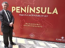 Carlos García de Alba Zepeda. El embajador de México en Italia compartió el legado fílmico de su familia.EL INFORMADOR/A. Camacho