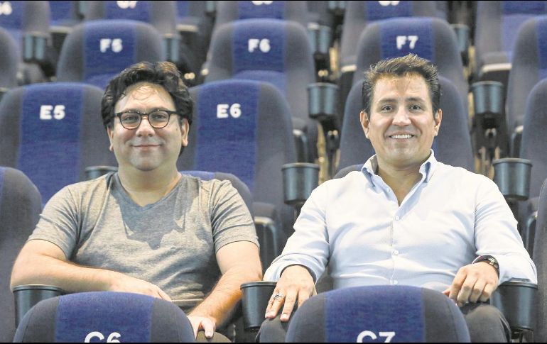 Jerzain Ortega, director, y Rolando Ruiz, productor en Guepardo Films. EL INFORMADOR/C. Zepeda