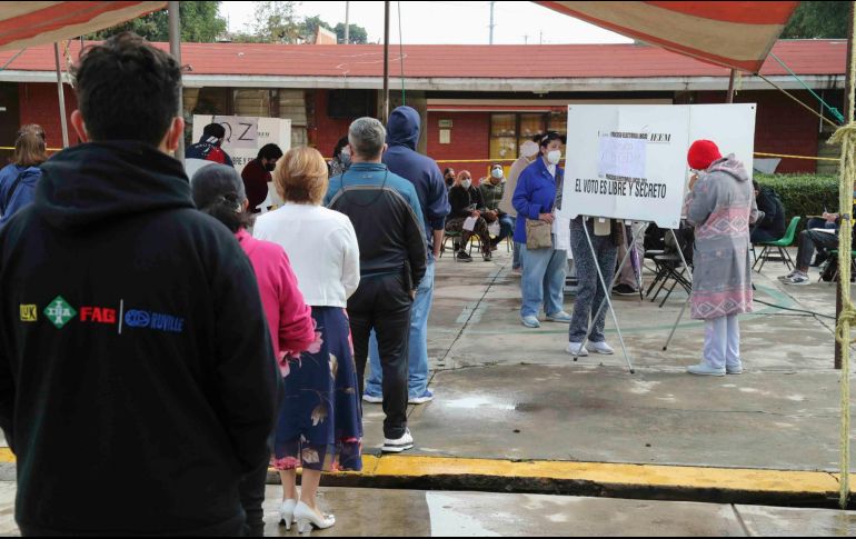 Más de 12 millones de personas en el Estado de México pueden emitir su  voto. SUN/Archivo