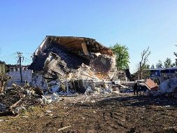 Rusia lanzó este domingo más ataques aéreos contra varias zonas de Ucrania. EFE/Administración Estatal de Dnipropetrovsk