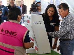 Hasta el momento, la jornada transcurre sin incidentes. SUN/B. Fregoso