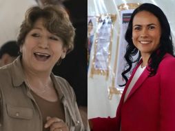 Alejandra del Moral y Delfina Gómez, candidatas a la gubernatura por el Estado de México. AP/ SUN
