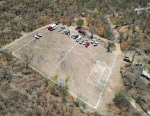 El punto donde fueron halladas las 10 bolsas está cerca del barranco donde sacaron otras 50 , en Zapopan. EL INFORMADOR/ A. Camacho