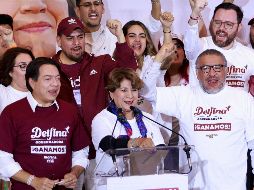 Delfina Gómez es virtual ganadora en Edomex, según conteo rápido. EFE