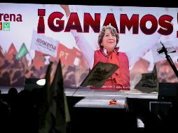 Delfina Gómez es virtual ganadora en Edomex, según conteo rápido. SUN