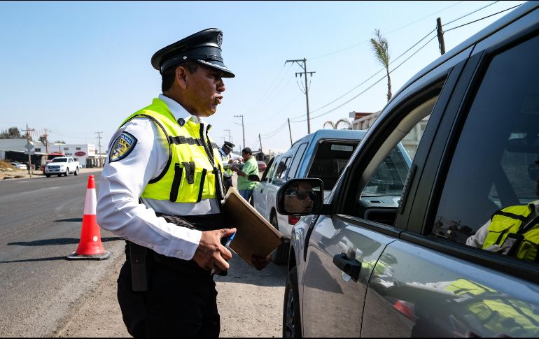 La persona a la cual se le ponga una “araña” tendrá que pagar una multa de 415 pesos en un lapso no mayor a 24 horas. EL INFORMADOR/ Archivo