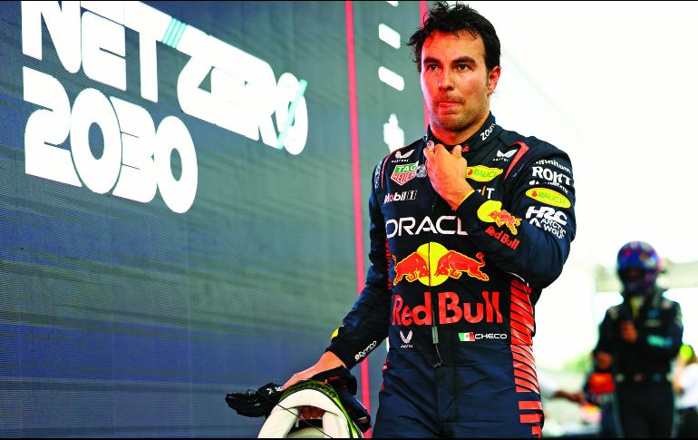 Sergio Pérez estuvo cerca del podio, pero sólo le alcanzó para rescatar 12 puntos. ESPECIAL/ RED BULL CONTENT POOL