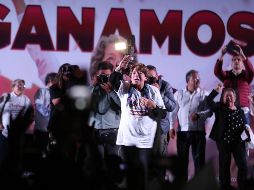 Delfina Gómez registra 3 millones 239 mil votos, lo que significa 52.66% de los sufragios. SUN / ARCHIVO